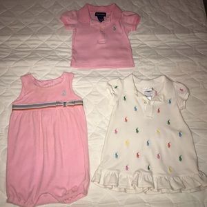 Ralph Lauren Polo Baby Girl Lot of Clothes